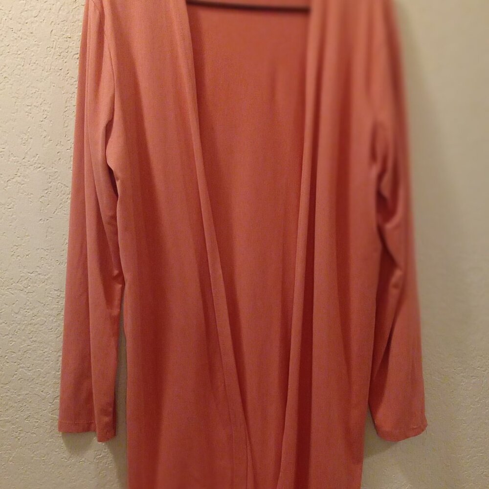Pink cardigan